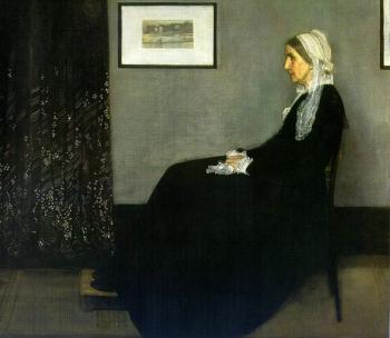 James Abbottb McNeill Whistler : Portrait of the Painter's Mother